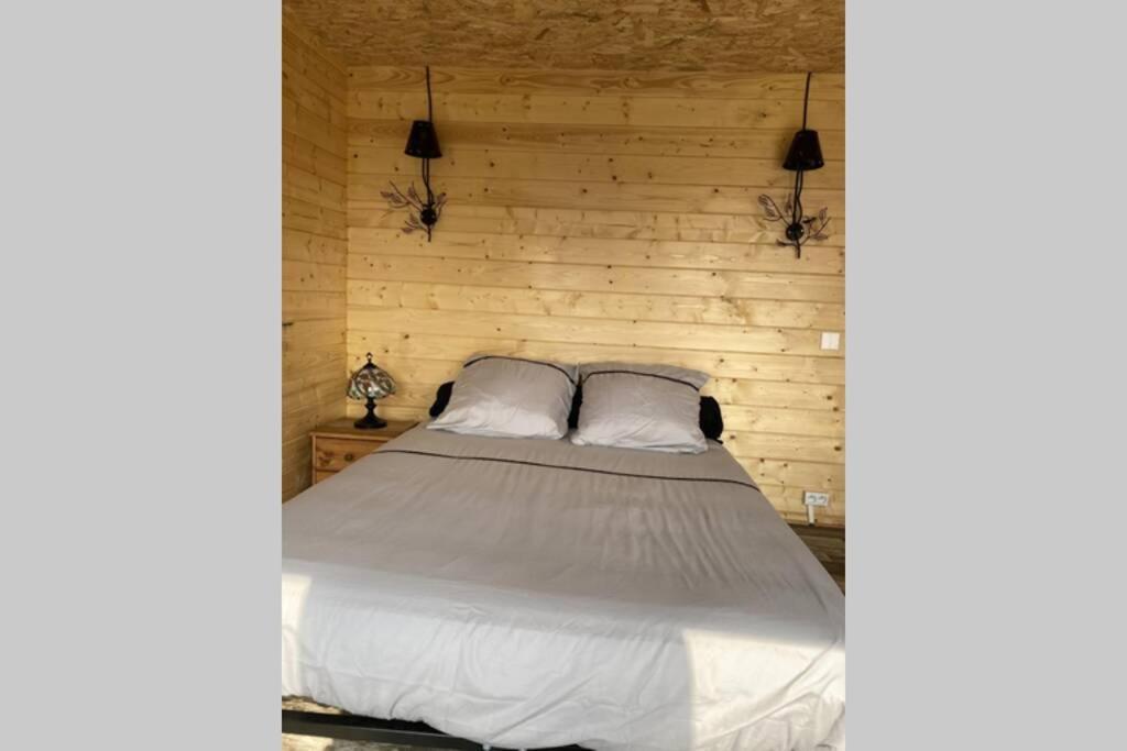 Charmant Chalet Pour 2 Personnes Spa Prive Massillargues-Attuech Kültér fotó