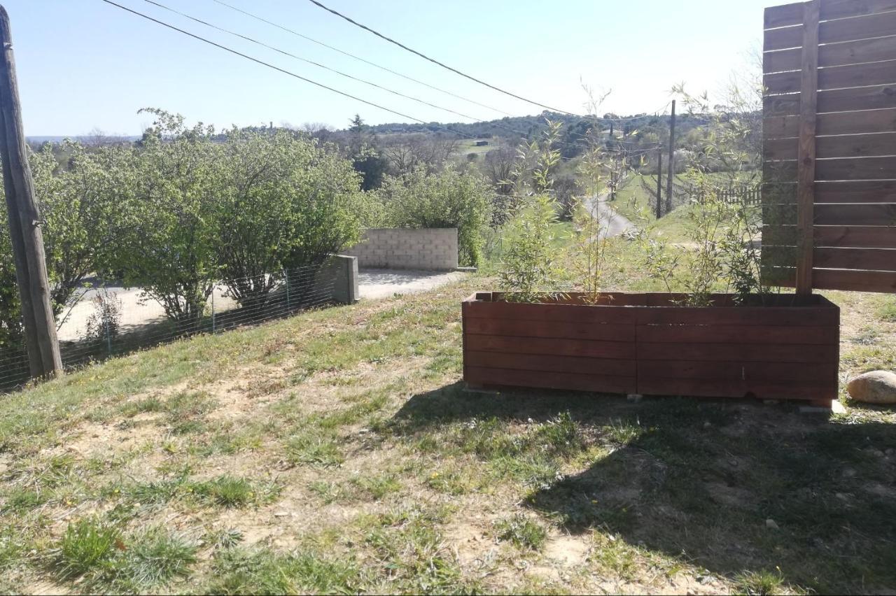 Charmant Chalet Pour 2 Personnes Spa Prive Massillargues-Attuech Kültér fotó