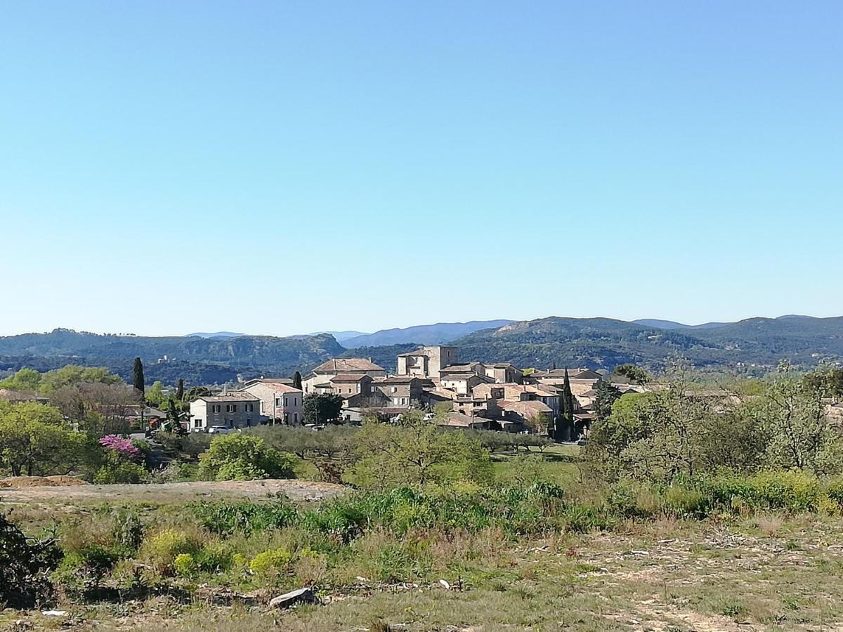 Charmant Chalet Pour 2 Personnes Spa Prive Massillargues-Attuech Kültér fotó